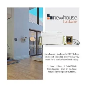Newhouse Hardware CKIT1 Kit de timbre de puerta eléctrica