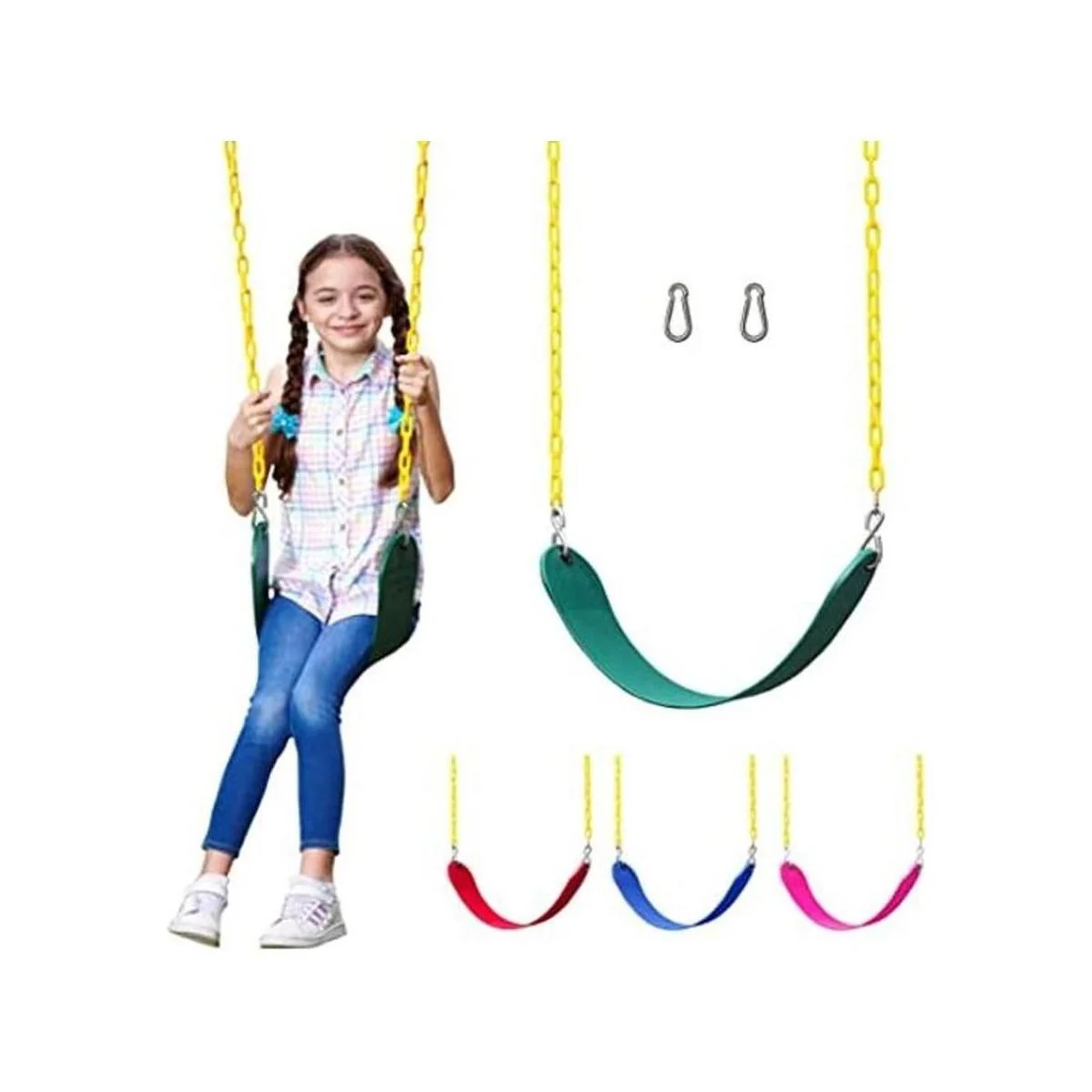 Jungle Gym Kingdom Reemplazo de asiento de columpio para_1