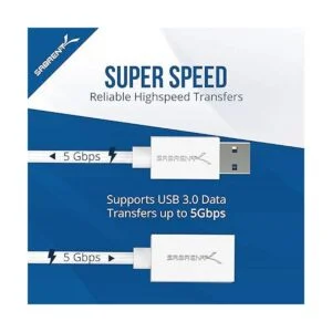 SABRENT Cable de extensión USB 3.0 de 22 AWG Amacho a_5