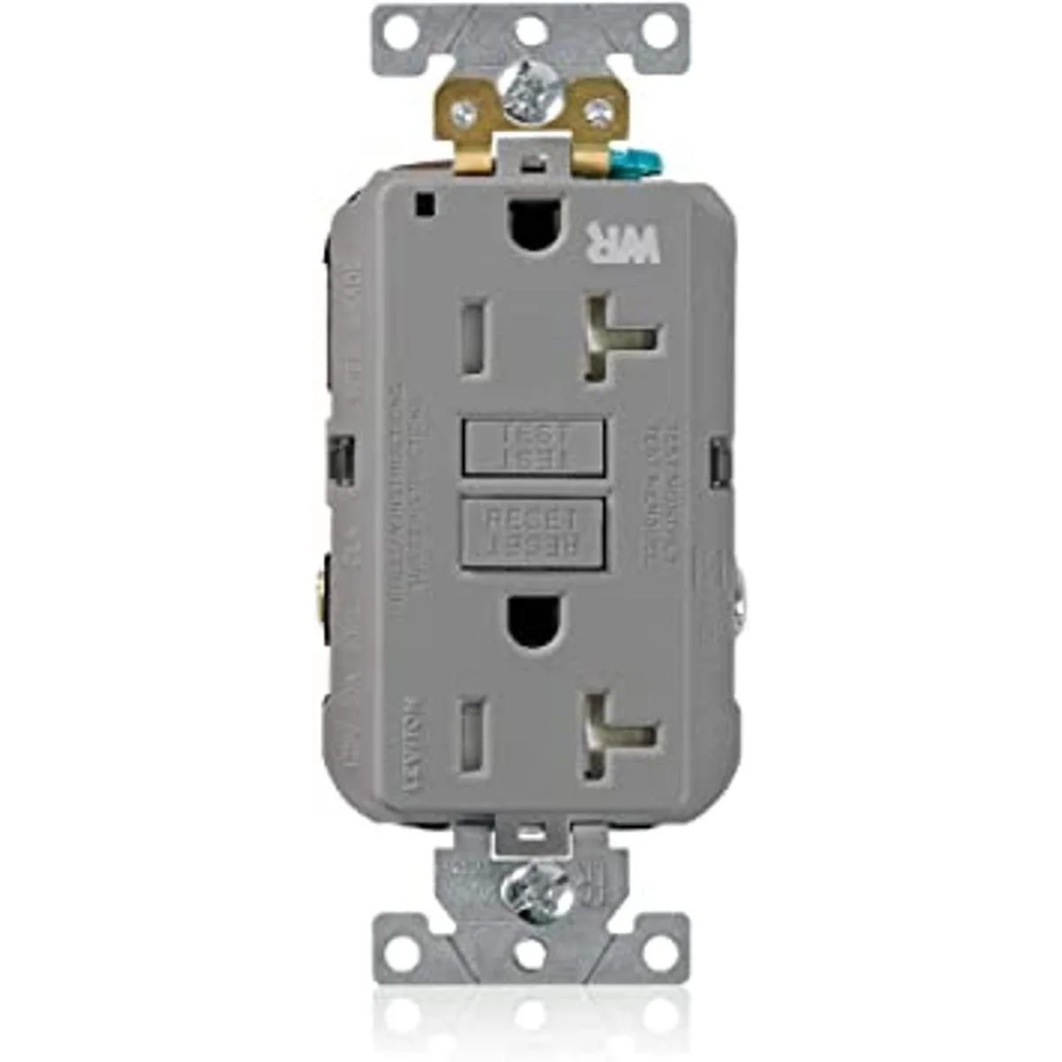 Leviton G5362WTG 20A125V Receptáculo GFCI doble_1