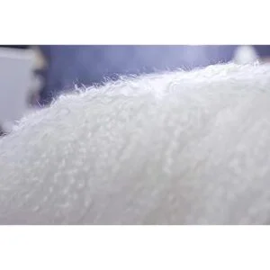 Funda de cojín de lana oveja de Mongolia tibetana 100_5