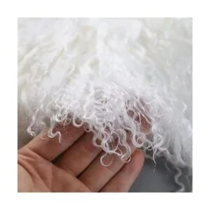 Funda de cojín de lana oveja de Mongolia tibetana 100_4