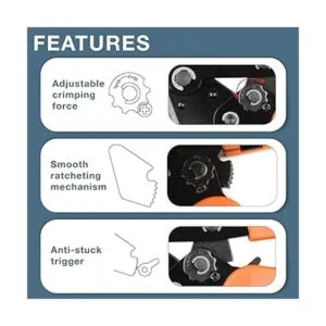 IWISS SN01BM crimpadora de trinquete AWG2820 para_4