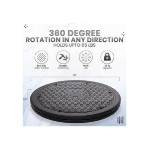 RamPro 1 x 10 pulgadas Rotación mesa giratoria