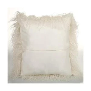 Funda de cojín de lana oveja de Mongolia tibetana 100_2