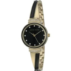 Anne Klein AK2216BKGB Reloj de pulsera de cristal premium_1