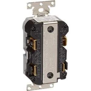 Leviton G5362WTG 20A125V Receptáculo GFCI doble_2