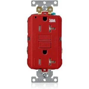 Leviton G5362WTR 20A125V Receptáculo de autoprueba GFCI_1