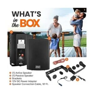 Sistema de altavoces para el hogar de montaje en pared_2