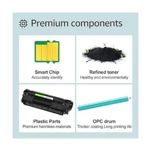 GREENCYCLE Cartucho de tóner negro C104 CRG 104 CRG104 FX9_4