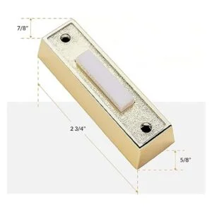 Newhouse Hardware CKIT1 Kit de timbre de puerta eléctrica