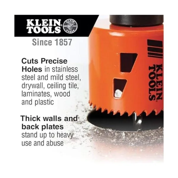 Klein Tools 31958 Sierra de agujero bimetálica 358_2