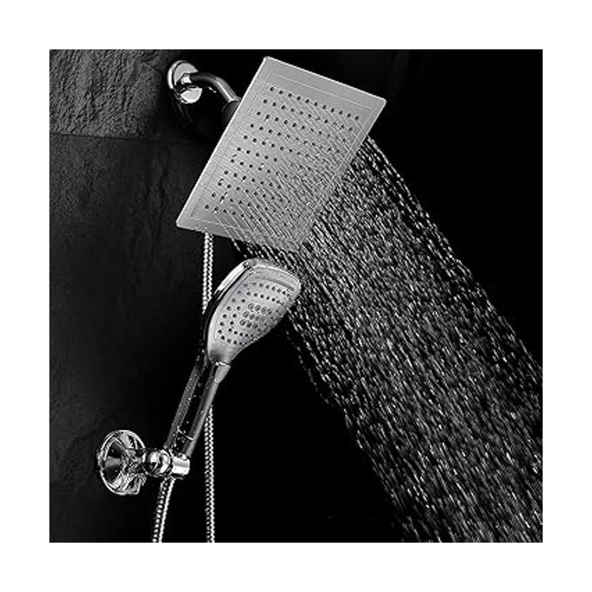 Dream Spa Combinación de cabezal de ducha de lluvia de 9