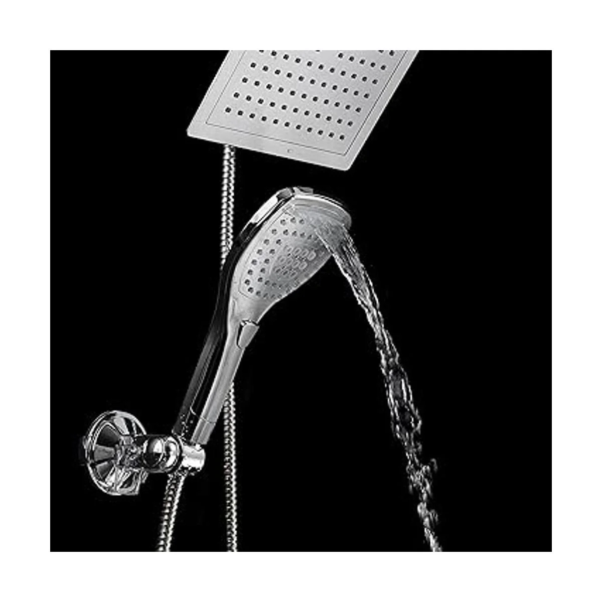 Dream Spa Combinación de cabezal de ducha de lluvia de 9