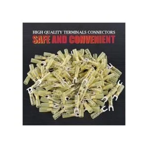 Hilitchi 50 conectores de terminales eléctricos de nailon