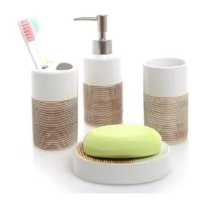 MyGift Juego de accesorios de baño juego de accesorios de_4