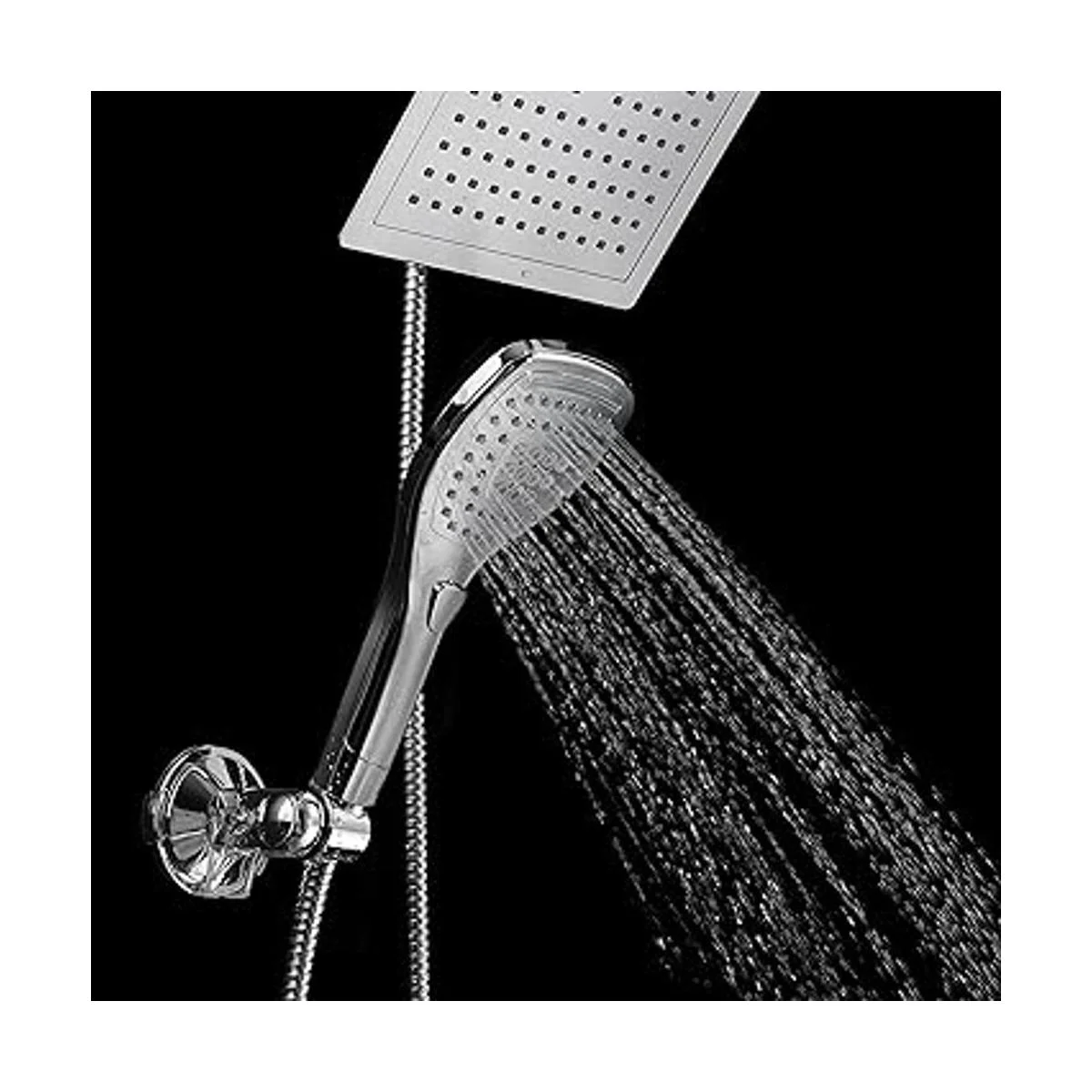 Dream Spa Combinación de cabezal de ducha de lluvia de 9