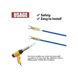 Hilitchi 50 conectores de terminales eléctricos de nailon