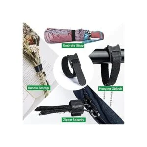 Attmu Sujetacables de fijación reutilizables gancho de 6_6