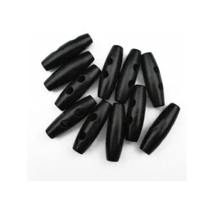 All In One 50pcs Negro 2 agujeros Scrapbooking costura_4
