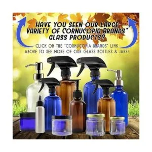 Botellas de vidrio ámbar de 16 onzas con etiquetas de tiza_6