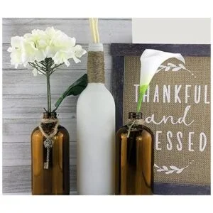 Botellas de vidrio ámbar de 16 onzas con etiquetas de tiza_2