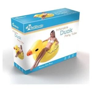 GoFloats Balsa inflable con tubo de fiesta de patos flota_6