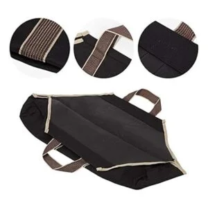 Gran bolso de lona para transportar troncos bolsos para_3