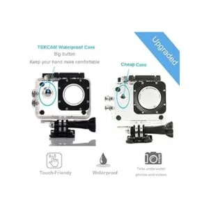TEKCAM Funda impermeable para cámara de acción compatible_2