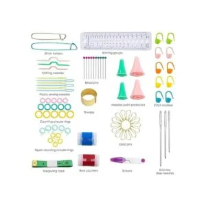 ELINKA Agujas para tejer crochet con asa de aluminio