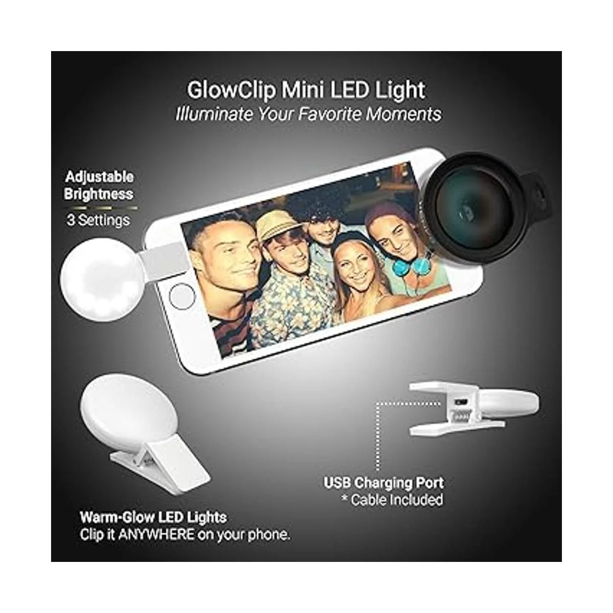 Lente para cámara Xenvo iPhone lente macro ángulo ancho_4