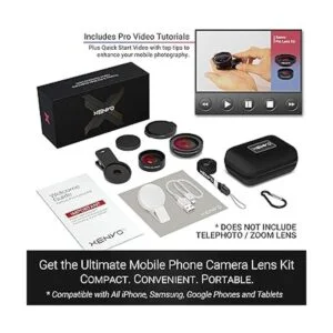 Lente para cámara Xenvo iPhone lente macro ángulo ancho_6