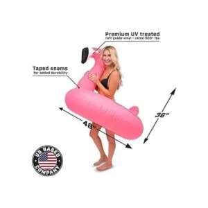 GoFloats Flamingo Party Tube Inflatable_4