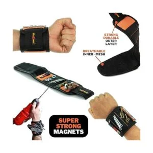 Pulsera magnética los imanes súper fuertes sostienen_3