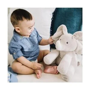 Baby Gund Flappy el Elefante animado juguete de peluche_3