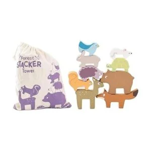 Le Toy Van Rompecabezas de madera Petilou Forest Stacker_3