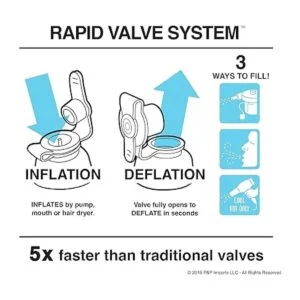 PartyTube Gofloats balsa inflable con forma de cisne_5