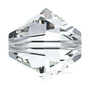 72 pcs Swarovski 5328 Xilion Bicone Beads Mixed Sizes in_3