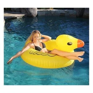 GoFloats Balsa inflable con tubo de fiesta de patos flota_3