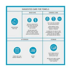 Intelligent Design Juego de toallas para baño de algodón_6