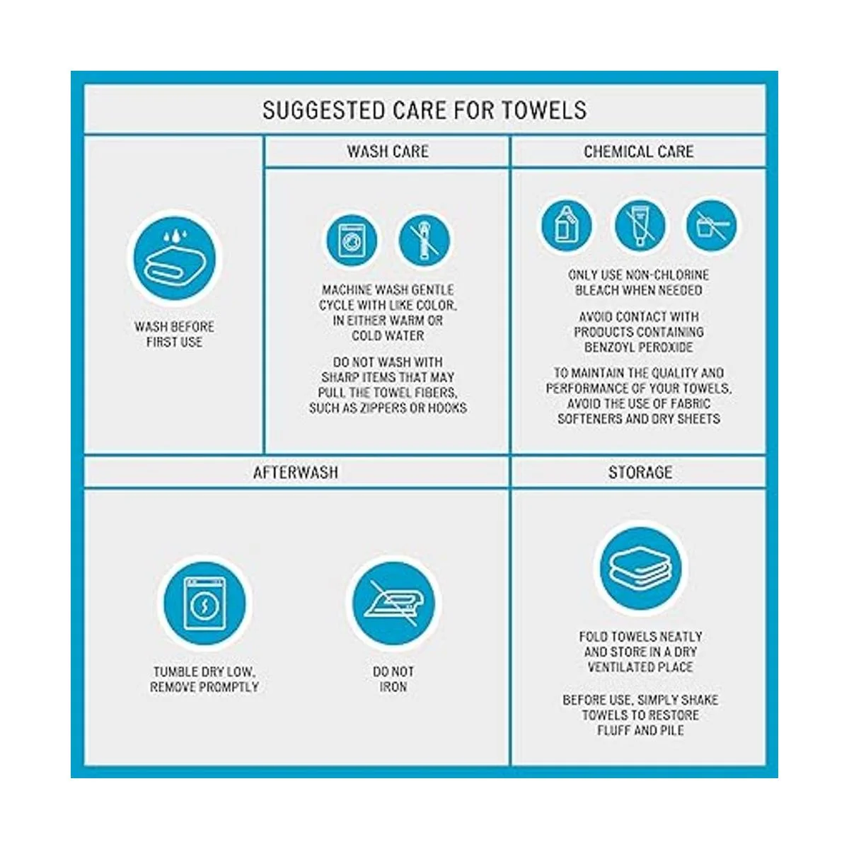 Intelligent Design Juego de toallas para baño de algodón_6