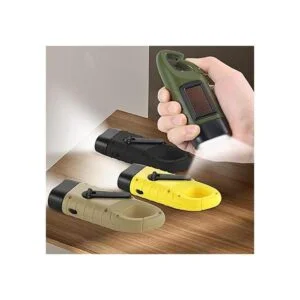 Simpeak Linterna solar de arranque manual linterna LED de_3