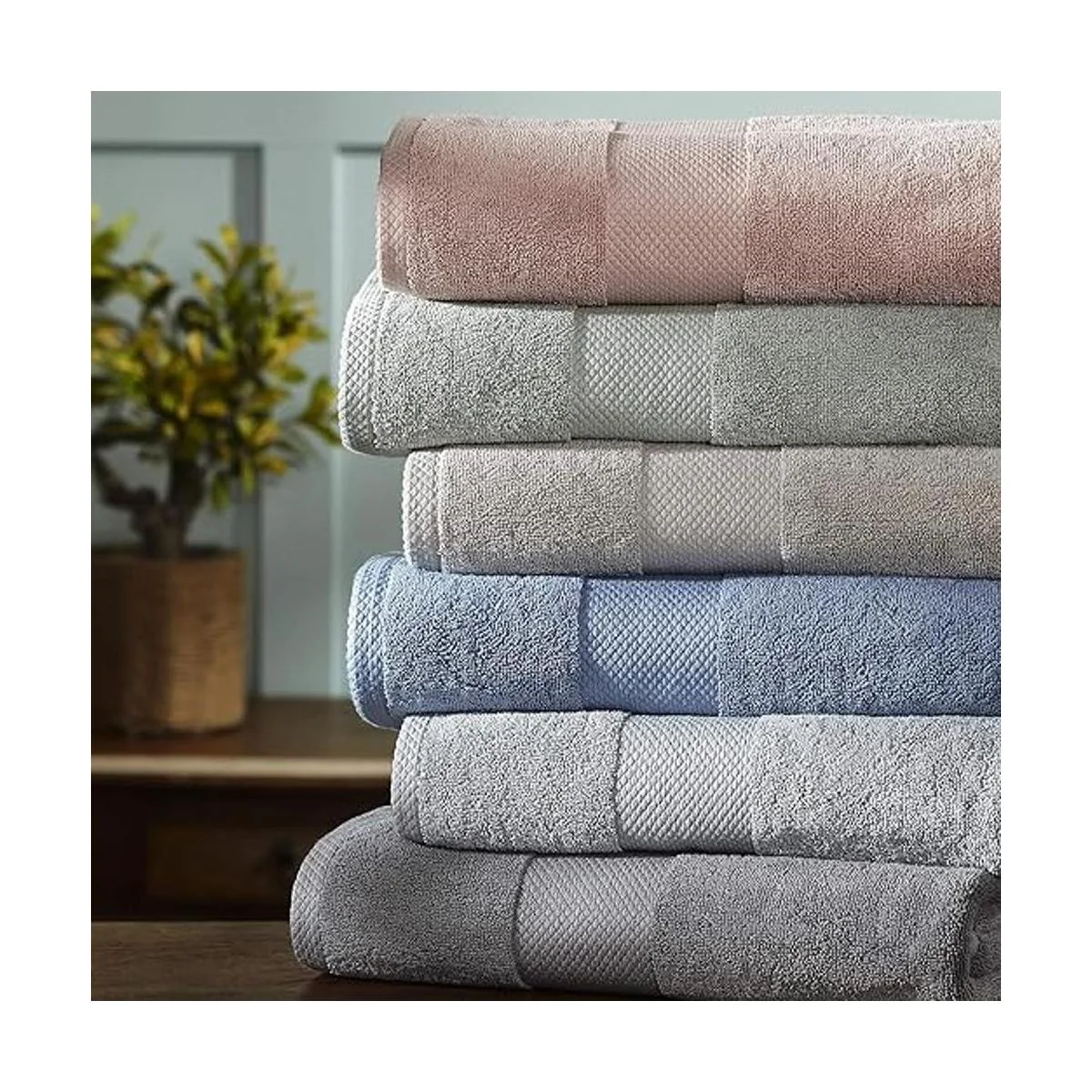 Amrapur Overseas Juego de toallas 6 unidades de 17.70_3