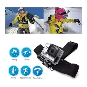 TEKCAM Correa para la cabeza de la cámara de acción_2