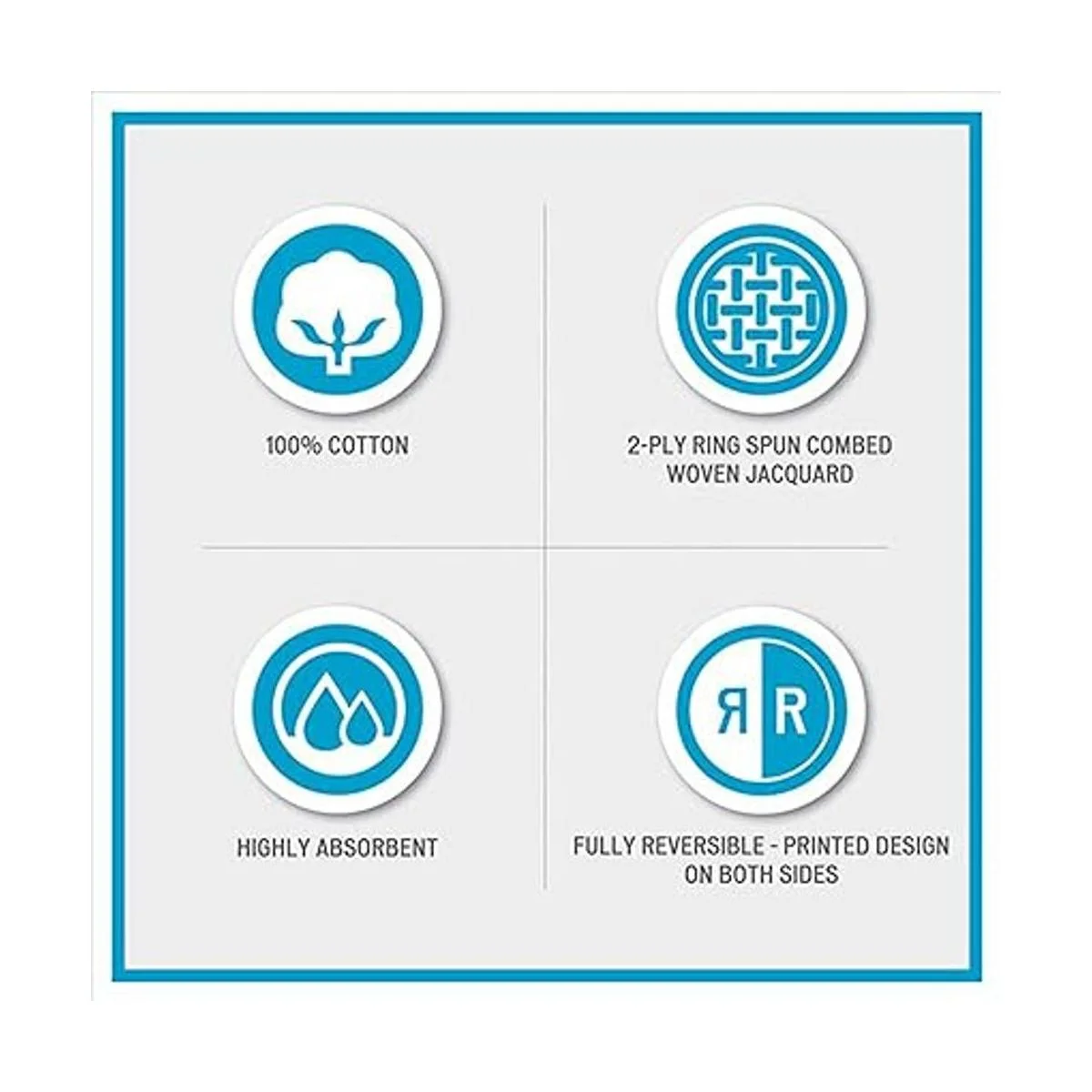 Intelligent Design Juego de toallas para baño de algodón_5