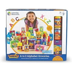 Set de envases de alimentos para aprender el alfabeto 26_4