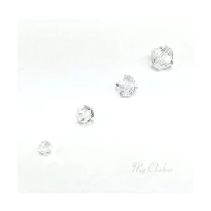 72 pcs Swarovski 5328 Xilion Bicone Beads Mixed Sizes in_2