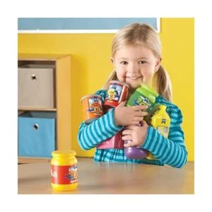 Set de envases de alimentos para aprender el alfabeto 26_6