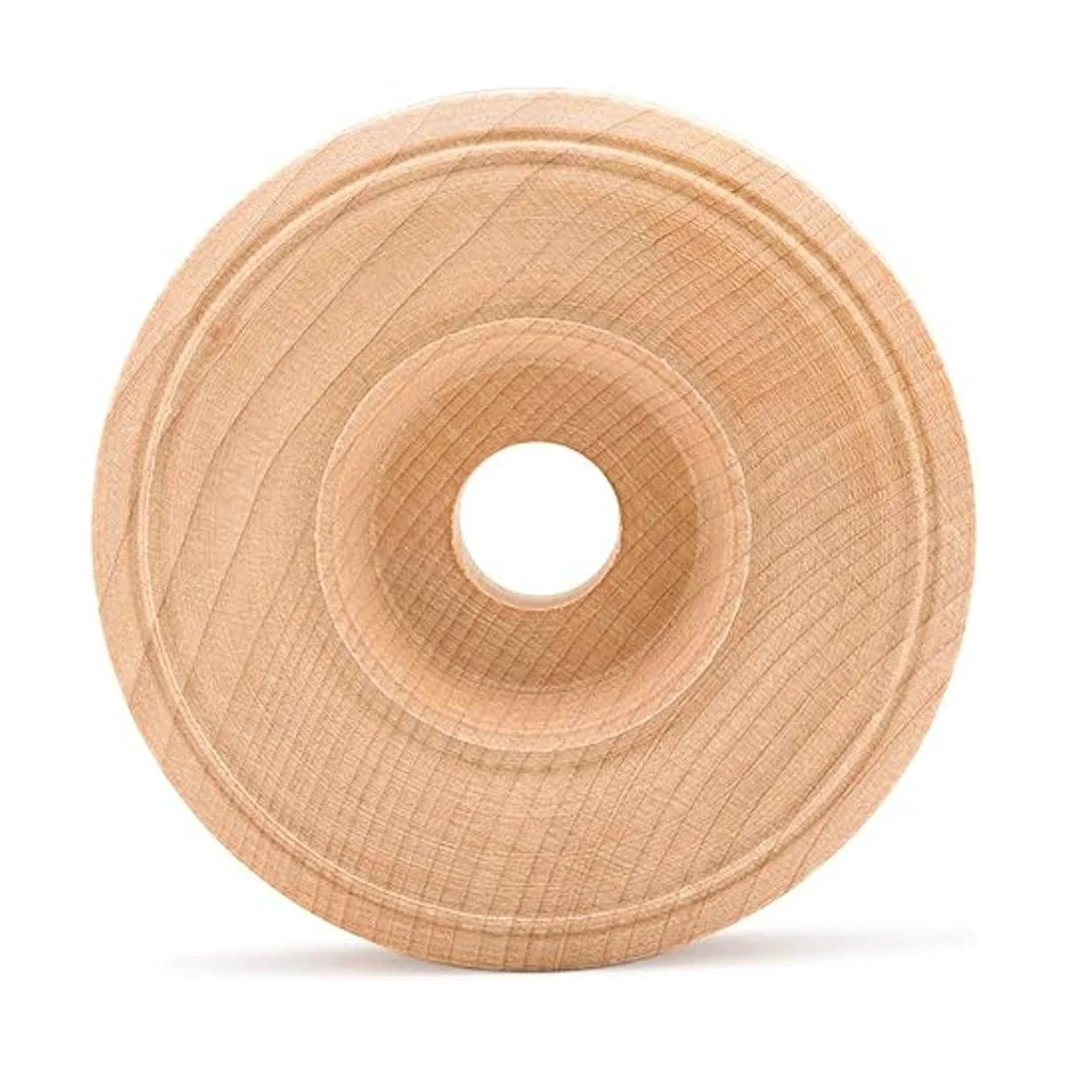 Mini Wood Wheels Treaded Style 2 Inch Diameter Pack of