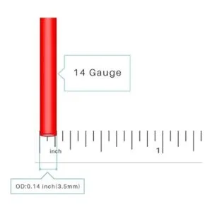 BNTECHGO Bobina de alambre de silicona de calibre 14 rojo_3